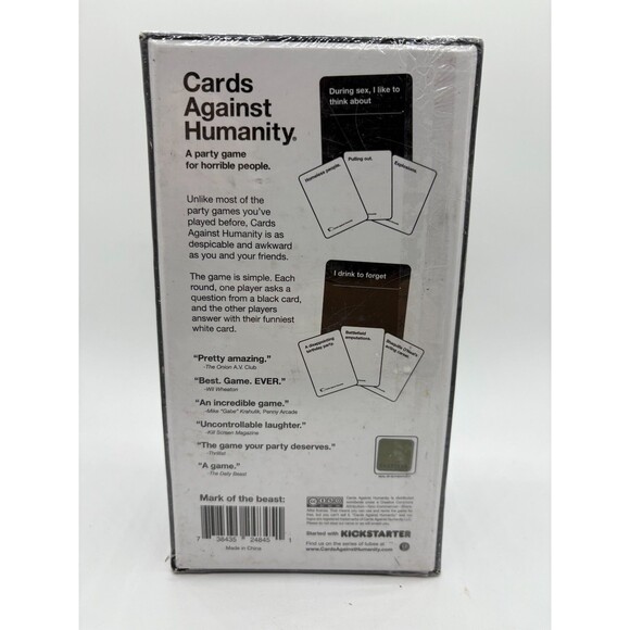 Cards Against Humanity Original Game Box Set Base Party Game - Picture 2 of 3